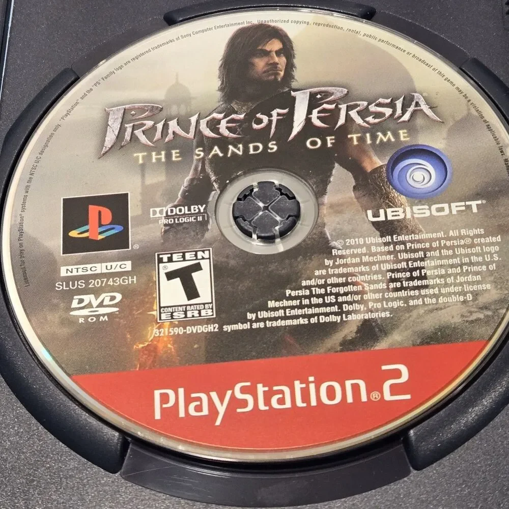 Prince of Persia: The Sands of Time (Sony PlayStation 2, 2003) PS2 Complete